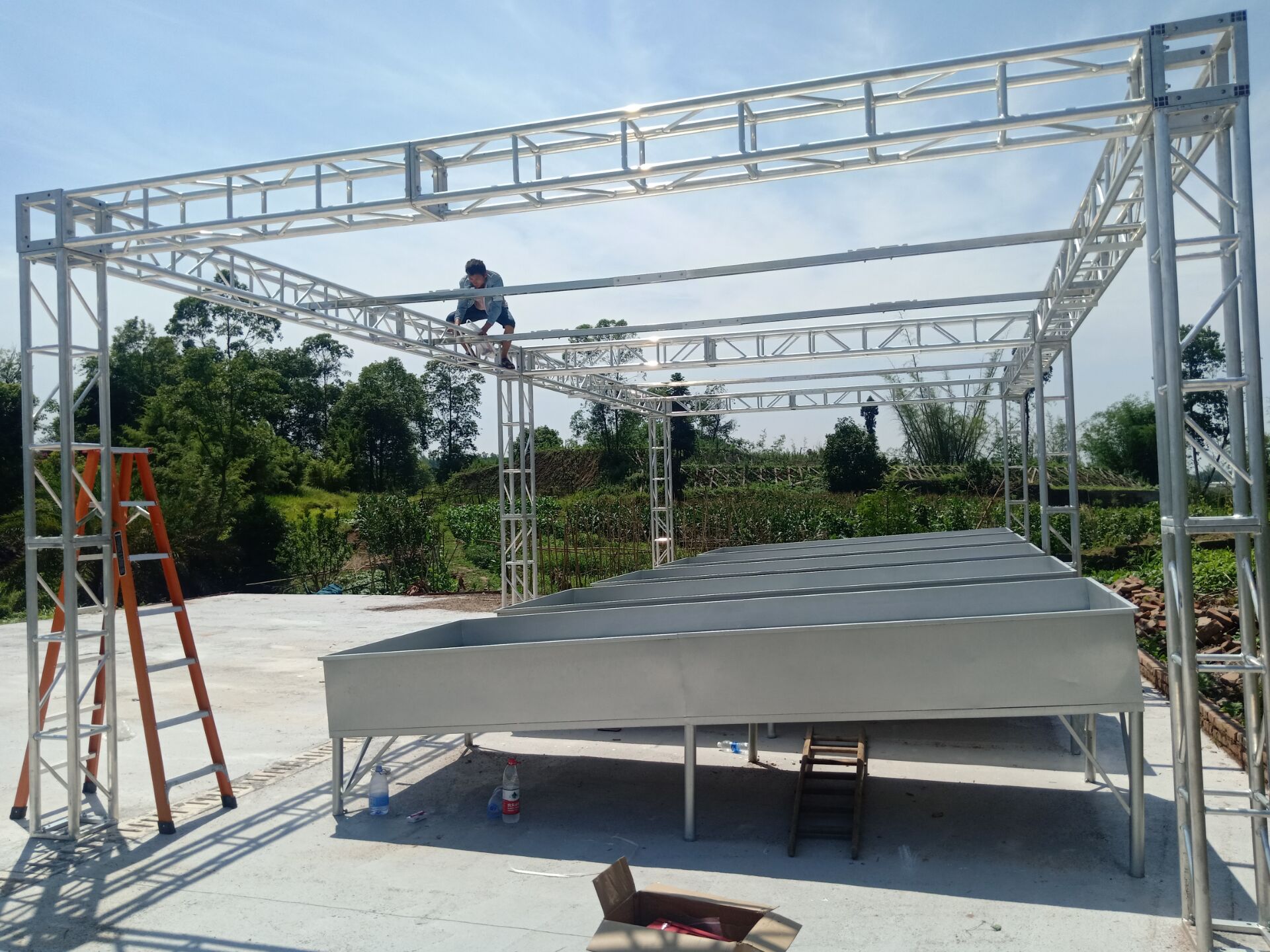 人工模擬降雨計