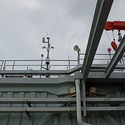 無人海洋氣象觀測站有點